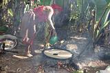 Ethiopia - Preparazione del kotcho pane tradizionale - 19